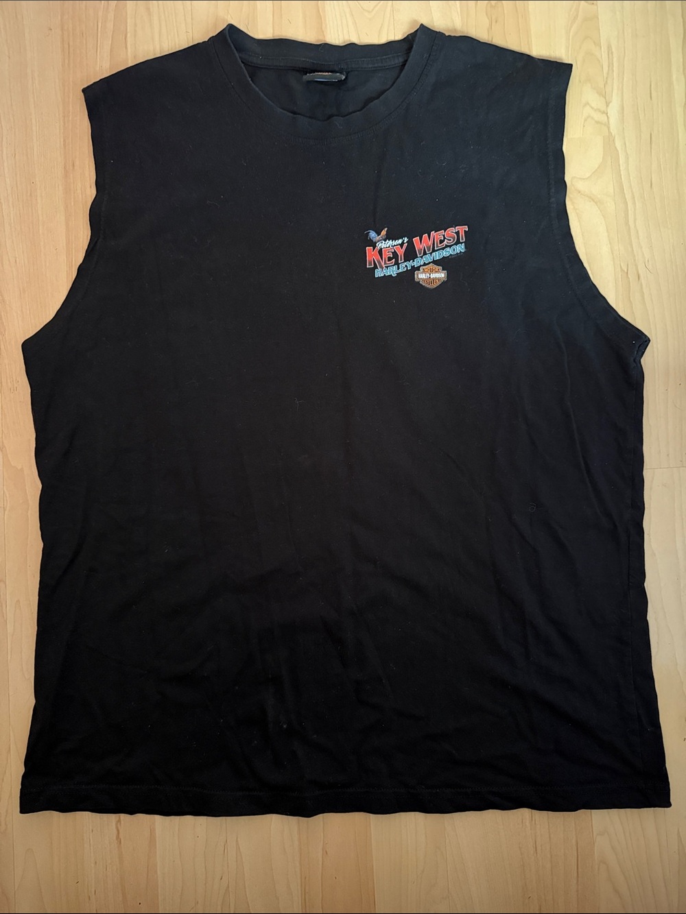 Key West Harley Davidson Sleeveless Tee - Black